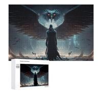 Adult Jigsaw Puzzles 1000 PCS Dark Angel A Mysterious Encounter Puzzle for Adults Brain Teaser Game Wall Decoration Birthday Present, Gifts, 1000 PCS