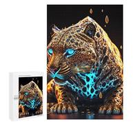 Adult Jigsaw Puzzles 1000 PCS Leopard Diamonds Jigsaw for Adults Relaxing Games Birthday Present Great Gift for Gaming 1000 PCS