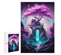 Adult Jigsaw Puzzles 1000 PCS Mystical Tree 11 Jigsaw for Adults Relaxing Games Birthday Present Great Gift for Gaming 1000 PCS