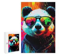 Adult Jigsaw Puzzles 1000 PCS Panda PopArt Animal Teenagers Puzzles Toy Wall Decor Pattern Assembly Gifts for Friends And Family 1000 PCS