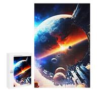 Adult Jigsaw Puzzles 1000 PCS Planet Accessing Space Jigsaws for Adults Anti-Stress Toys Enhance Memory Birthday Present, Gifts, 1000 PCS