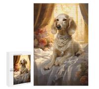 Adult Jigsaw Puzzles 1000 PCS Regal Canine Elegance Jigsaw for Adults Relaxing Games A Work of Art Birthday Present, Gifts, 1000 PCS