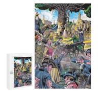 Adult Jigsaw Puzzles 1000 PCS Revolutionary Battle Scene Puzzle for Adults Brain Teaser Game Wall Decoration Birthday Present, Gifts, 1000 PCS