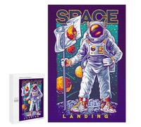Adult Jigsaw Puzzles 1000 PCS Space Exploration Poster Jigsaws for Adults Family Games Presents for Women Educational Challenge 1000 PCS