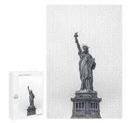 Adult Jigsaw Puzzles 1000 PCS Statue of Liberty Teenagers Puzzles Toy Wall Decor Pattern Assembly Gifts for Friends And Family 1000 PCS
