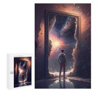Adult Jigsaw Puzzles 1000 PCS The Door to The Unknown V2 Teenagers Puzzles Toy Wall Decor Pattern Assembly Gifts for Friends And Family 1000 PCS