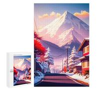 Adult Jigsaw Puzzles 1000 PCS Winter Mountain Serenity Jigsaws for Adults Family Games Presents for Women Educational Challenge 1000 PCS