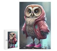 Adult Jigsaw Puzzles 1000 PCS Winter Owl Adventure Puzzles for Adults Hands-on Game Enhance Memory Gifts for Friends And Family 1000 PCS