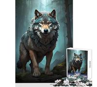 Adult Jigsaw Puzzles 1000 Pieces A Wolfs Tale Home Decoration Toys Art Work Gift Impossible Game Every Piece Is Unique - Size 38x52cm