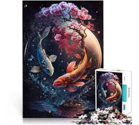 Adult Jigsaw Puzzles 1000 Pieces A Yin and Yang Journey V2 Lernspiele DIY Spielzeug Künstlersammlung, Bildende Kunst52x38cm