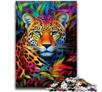 Adult Jigsaw Puzzles 1000 Pieces African Leopard Adult Jigsaw,Educational Games Home Decoration Unique Home Decor And Gifts (26x38cm)