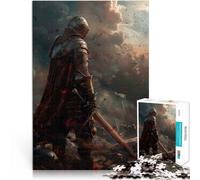Adult Jigsaw Puzzles 1000 Pieces After the Battle Made of cardboard for and from 14 years and over Educational games Secret Santa Gifts。size：26x38cm/10.24x14.96inch