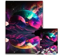 Adult Jigsaw Puzzles 1000 Pieces Alien Planet Landscape Challenging Puzzles Perfect for Teenagers & Collectors, Ideal Home Decor & Travel Gift 50x75CM/19.68x29.52inch