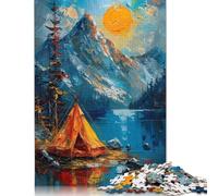 Adult Jigsaw Puzzles 1000 Pieces Amalfi Coast Night View Wooden Puzzles for Adults Learning Educational Toy 1000pcs (75x50cm)