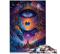 Adult Jigsaw Puzzles 1000 Pieces amazing picture Learning Educational Toys Family Games 26x38cm with Matching Poster and Trivia Sheet