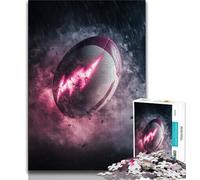 Adult Jigsaw Puzzles 1000 Pieces American Football,Decompressing Intellectual Educational Toy Is Ideal As Gifts for The Whole Family (38x26cm)