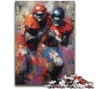 Adult Jigsaw Puzzles 1000 Pieces American Football for And from 14 Years And over Play Toys Because It Is Ideal As A Gift for The Whole Family 26x38cm
