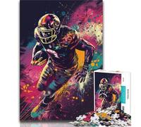 Adult Jigsaw Puzzles 1000 Pieces American Football Teenager Puzzles,Quiz Game Wall Decoration Unique Birthday And Xmas Gifts (size 75x50cm)