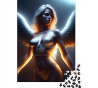 Adult Jigsaw Puzzles 1000 Pieces Angel Girl Wood Jigsaw Puzzles for Adults Educational Game Challenge Toy 1000pcs (75x50cm)