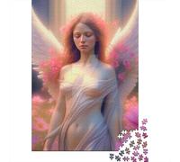 Adult Jigsaw Puzzles 1000 Pieces Angel Girl Wooden Puzzle for Adults And Teenager Home Decoration Puzzle Toys 1000pcs (75x50cm)