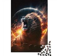 Adult Jigsaw Puzzles 1000 Pieces Animal Art Lion Paper Puzzle for Adults And Teenager Home Decoration Puzzle Toys 1000pcs (38x26cm)