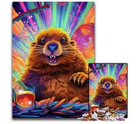Adult Jigsaw Puzzles 1000 Pieces Animal Guinea Pigs Puzzles for Adults Brain Teaser Game, Interactive Family Game, Suitable for Ages 14+ 50x75CM/19.68x29.52inch