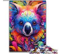 Adult Jigsaw Puzzles 1000 Pieces Animal Koalas Puzzle Family Interactive Game, Ideal for Teenagers, Brain Teaser Gift (size : 26x38cm)
