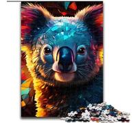 Adult Jigsaw Puzzles 1000 Pieces Animal Koalas Puzzle Family Interactive Game, Ideal for Teenagers, Brain Teaser Gift (size : 26x38cm)