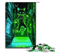 Adult Jigsaw Puzzles 1000 Pieces Animal Neon Light Home Decoration Puzzle Toys Deal As Gifts for The Whole Family 75x50cm
