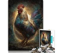 Adult Jigsaw Puzzles 1000 Pieces Animal Rooster 1000 Pieces for Adults,Educational Stress Relief Toy Gifts for Friends And Family (size 38x26cm)