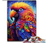 Adult Jigsaw Puzzles 1000 Pieces Animals Birds Parrots Jigsaw Family Interactive Game, Ideal for Teenagers, Brain Teaser Gift (size : 26x38cm)