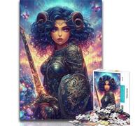 Adult Jigsaw Puzzles 1000 Pieces Anime Girl Teenager Jigsaw,Stress Reliever Staycation Kill Time Home Decoration Toys 26x38cm
