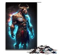 Adult Jigsaw Puzzles 1000 Pieces Armored Minotaur Home Decoration Puzzle Toys Deal As Gifts for The Whole Family 75x50cm