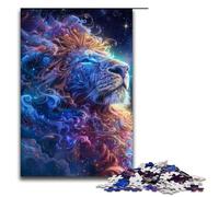 Adult Jigsaw Puzzles 1000 Pieces Art Lions Home Decoration Puzzle Toys Deal As Gifts for The Whole Family 1000 PCS(75x50cm)