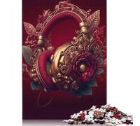 Adult Jigsaw Puzzles 1000 Pieces Artistic Headphones Paper Puzzle for Adults And Teenager Home Decoration Puzzle Toys 1000pcs (38x26cm)