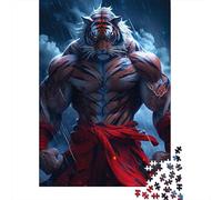 Adult Jigsaw Puzzles 1000 Pieces Artistic Tiger Wooden Puzzle for Adults And Teenager Home Decoration Puzzle Toys 1000pcs (75x50cm)