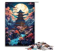 Adult Jigsaw Puzzles 1000 Pieces Asian Colorful Landscape Home Decoration Puzzle Toys Deal As Gifts for The Whole Family 1000 PCS(75x50cm)