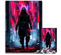 Adult Jigsaw Puzzles 1000 Pieces Assassins Creed Difficult Puzzles for Adults for Home Decor Ideal Christmas & New Year Gift for Teenagers 1000 PCS(38x26cm)