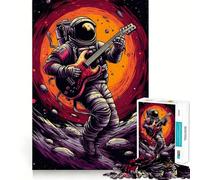 Adult Jigsaw Puzzles 1000 Pieces Astro Music Smooth Cut Art Brain Training Toy Leisure Time Fun Birthday Game Gift (50x75cm)