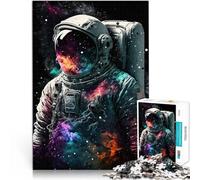 Adult Jigsaw Puzzles 1000 Pieces Astronaut in space for Educational Game Challenge Toy Home Decoration Toys 50x70cm