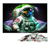 Adult Jigsaw Puzzles 1000 Pieces Astronaut Jigsaw Puzzles for Adults High-Difficulty Brain Teaser for Teenagers 50x75CM/19.68x29.52inch