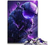 Adult Jigsaw Puzzles 1000 Pieces Astronauts in Space 1000 Pieces for Teenagers,Birthday Present, Gifts, Wall Art for Age 14 Years Up (75x50cm)