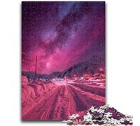 Adult Jigsaw Puzzles 1000 Pieces Aurora Landscape for And from 14 Years And over Play Toys Because It Is Ideal As A Gift for The Whole Family 26x38cm