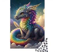Adult Jigsaw Puzzles 1000 Pieces Baby Dragon Paper Jigsaw Puzzles for Adults Educational Game Challenge Toy 1000pcs (38x26cm)