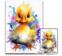 Adult Jigsaw Puzzles 1000 Pieces Baby Duck CuteJigsaw Puzzles for Teenagers Couples And Friends for Birthdays Christmas 1000 PCS(38x26cm)