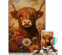 Adult Jigsaw Puzzles 1000 Pieces Baby Yak Adult Puzzles,family Fun Games Is Ideal As A Gift for The Whole Family (size 75x50cm)