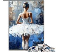 Adult Jigsaw Puzzles 1000 Pieces Ballet Dancer, Family Entertainment Toys Is Ideal As Gifts for The Whole Family for 14+ (Size 50x75cm)