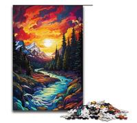 Adult Jigsaw Puzzles 1000 Pieces Banff_National_Park Home Decoration Puzzle Toys Deal As Gifts for The Whole Family 1000 PCS(38x26cm)