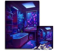 Adult Jigsaw Puzzles 1000 Pieces Bath of Magic Difficult Puzzles for Adults for Home Decor Ideal Christmas & New Year Gift for Teenagers 1000 PCS(38x26cm)