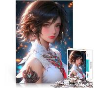 Adult Jigsaw Puzzles 1000 Pieces Beautiful Fantasy Angel Stress Reliever Staycation Kill time deal as gifts for the whole family 50x70cm